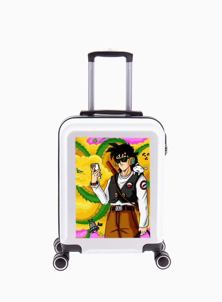 maleta estampada manga gladiator